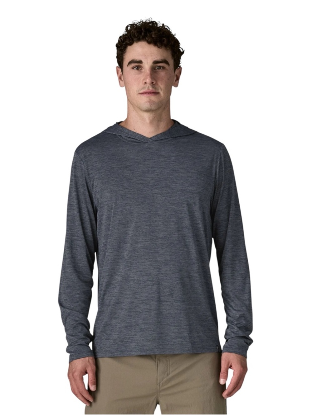 Patagonia Capilene Cool Daily Hoody Grey Blue Lightweight Men’s Small